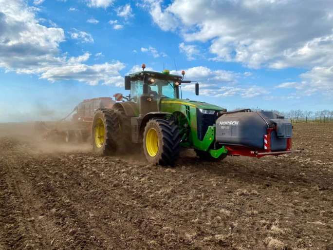 Såmaskinerne er kommet i gang