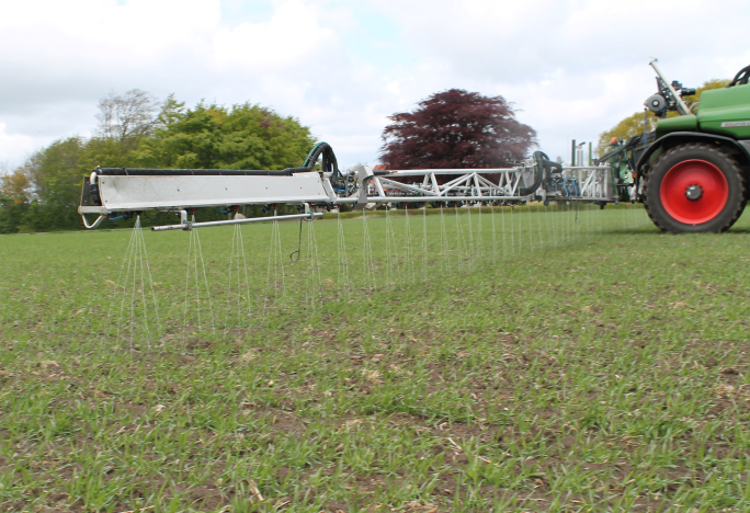 Udleveringen af gødning er rigtig godt i gang